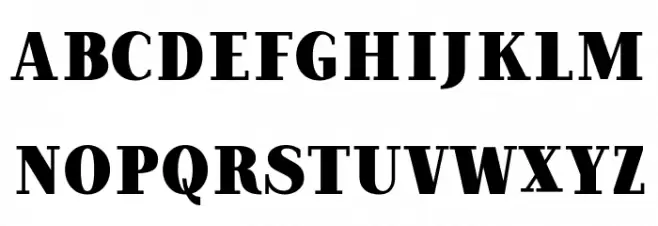 Lilac Block Demo Bold Schriftart Groß