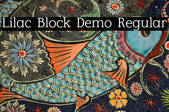 Lilac Block Demo Regular Example 2