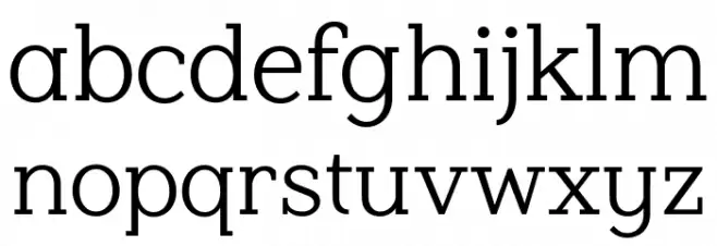 Lilac Block Demo Regular Polices MINUSCULES