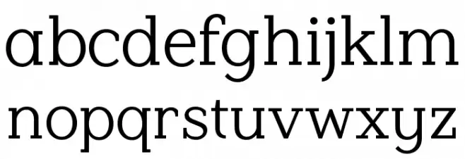Lilac Block Demo Polices MINUSCULES