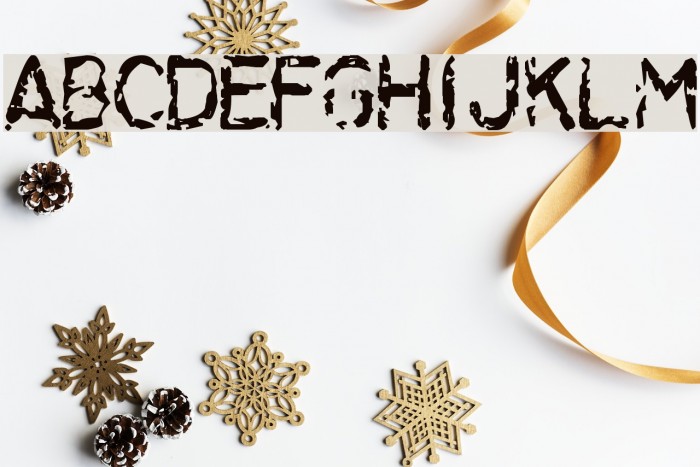 Lilac Malaria Font examples