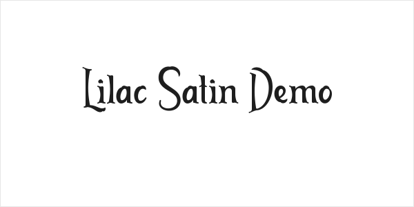 Lilac Satin Demo Logo