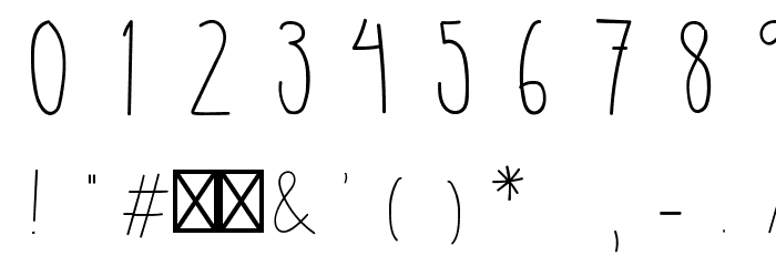 Lilac Font OTHER CHARS