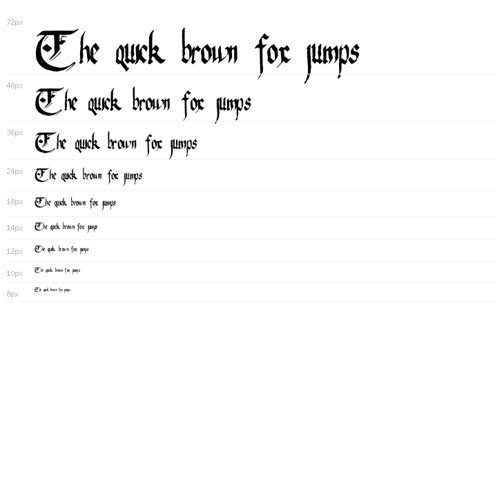 Lilian Scheaffer Gothic Adorned Waterfall