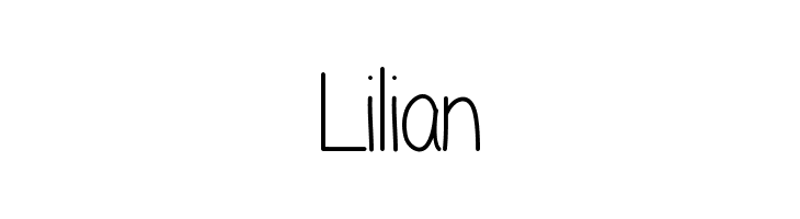 Lilian  Frei Schriftart Herunterladen