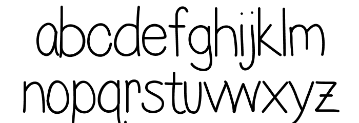 Lilian Font LOWERCASE