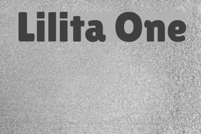 Lilita One Font examples
