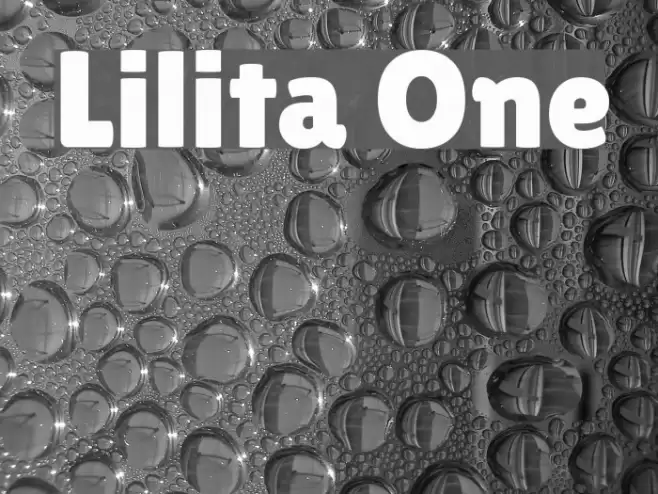 Lilita One Font examples