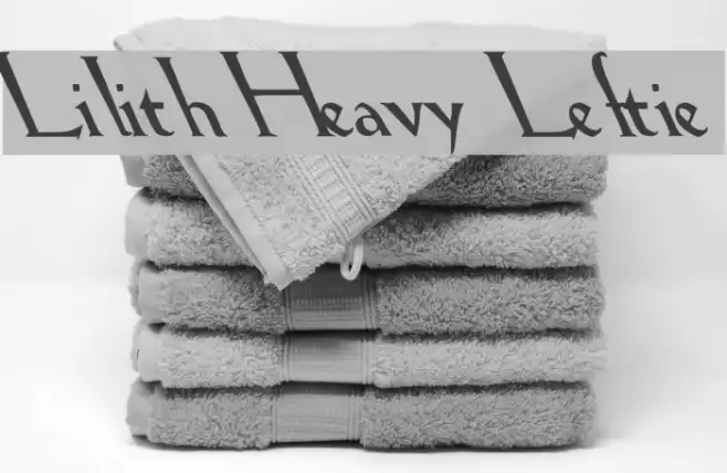 Lilith Heavy Leftie Example 2