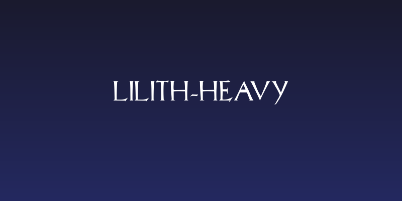 Lilith-Heavy Social Header