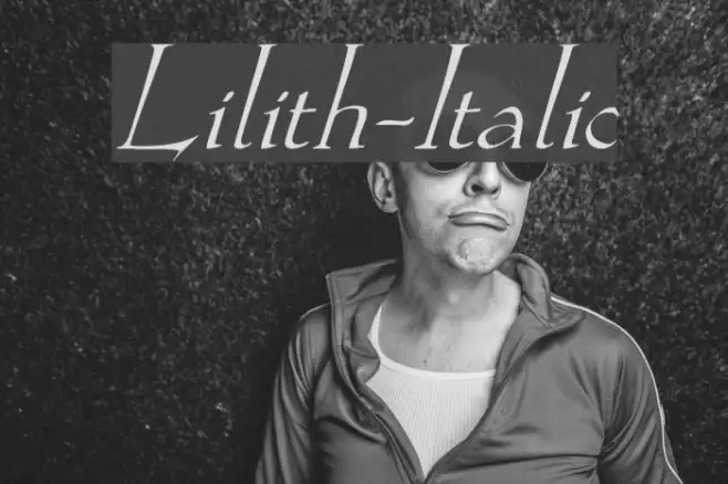 Lilith-Italic Example 3