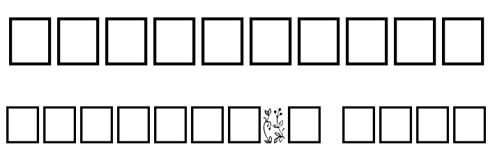 Lilith Plain Font OTHER CHARS