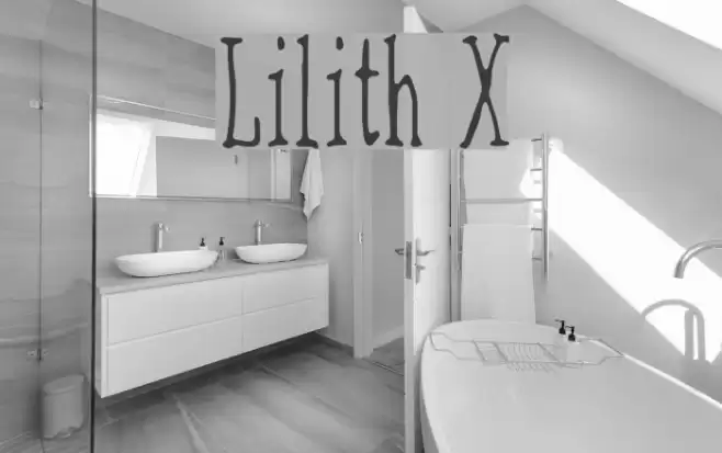 Lilith X Font examples