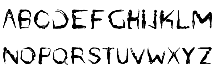 Lilith Font LOWERCASE