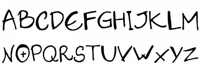 LilithScript Fonte MAIÚSCULAS