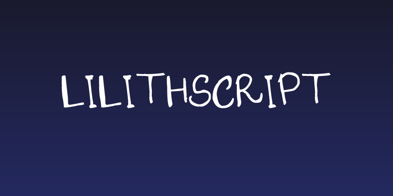 LilithScript Social Header