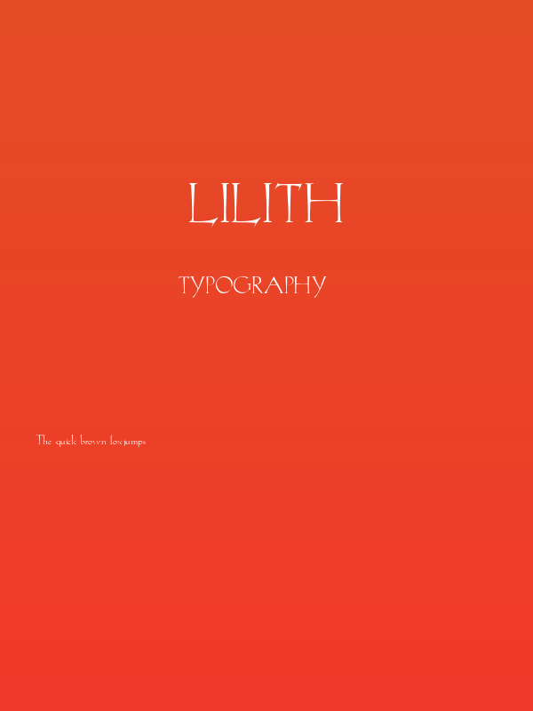Lilith Poster