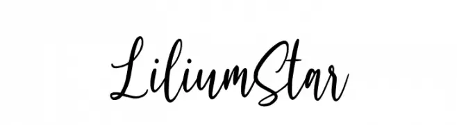 Lilium Star  Скачать бесплатные шрифты