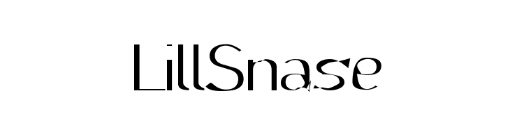 LillSnase Font