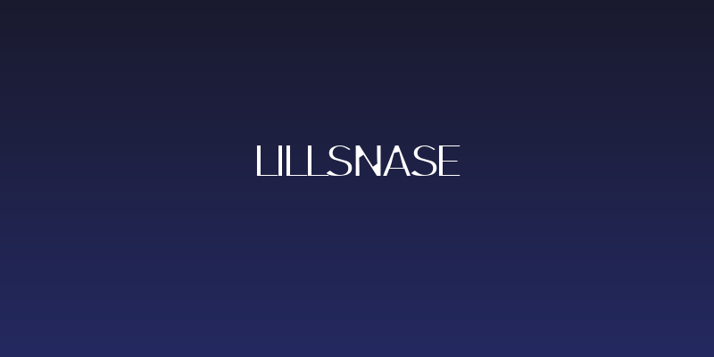 LillSnase Social Header
