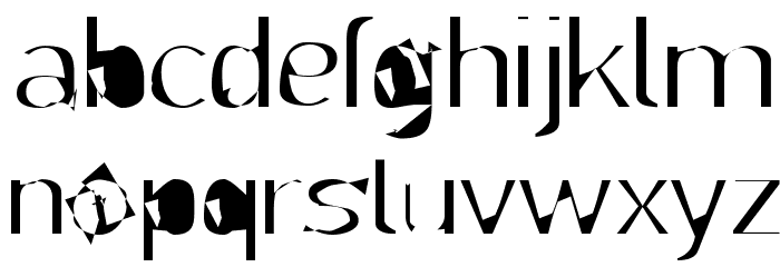 LillSnase Font LOWERCASE