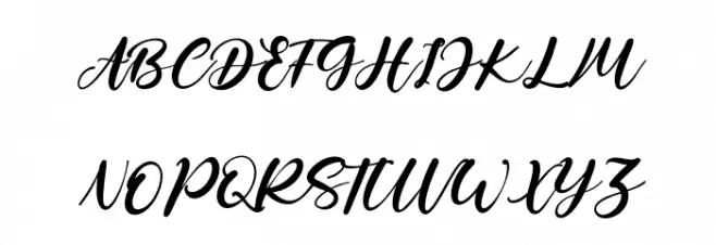 LillianMay Schriftart Groß