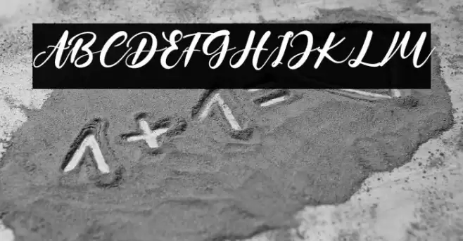 LillianMay Font examples