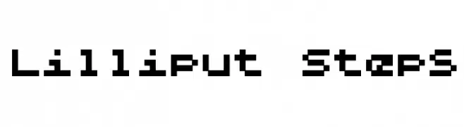 Lilliput Steps  font caratteri gratis
