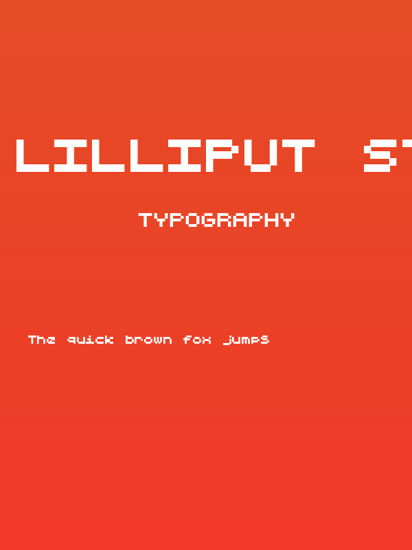 Lilliput Steps Poster