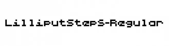LilliputSteps-Regular  Fuentes Gratis Descargar