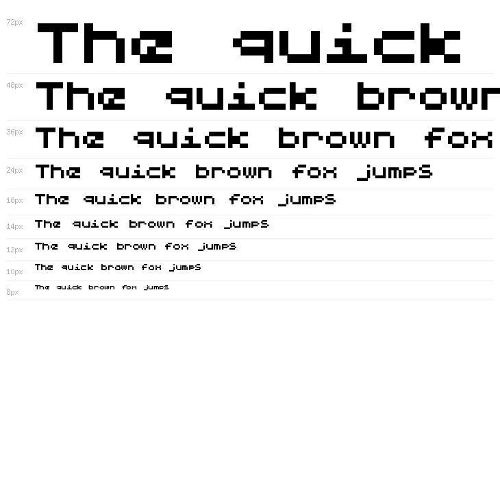 LilliputSteps-Regular Waterfall