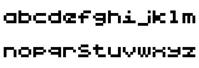 LilliputSteps-Regular Font LOWERCASE