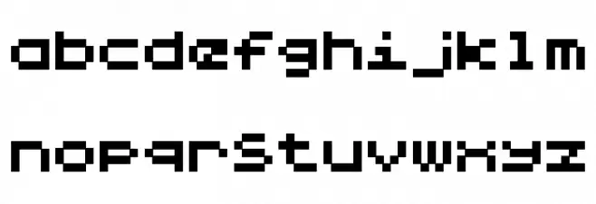 LilliputSteps-Regular फ़ॉन्ट लोअरकेस