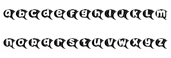 Lilly Regular Font Alte caractere