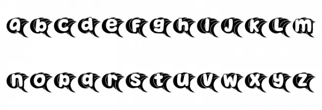 Lilly Regular Font Alte caractere