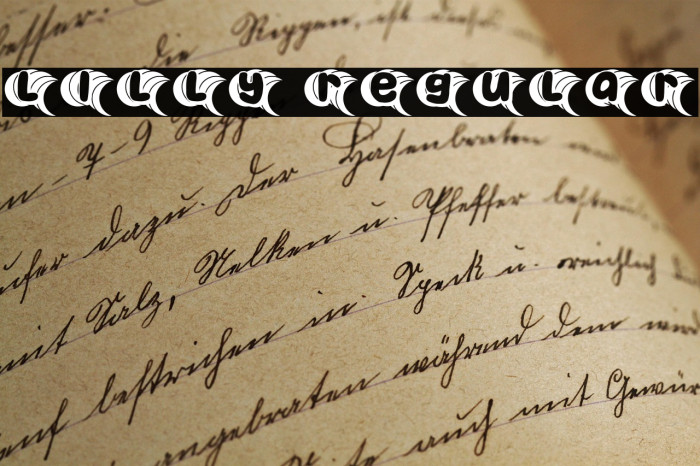 Lilly Regular Example 1