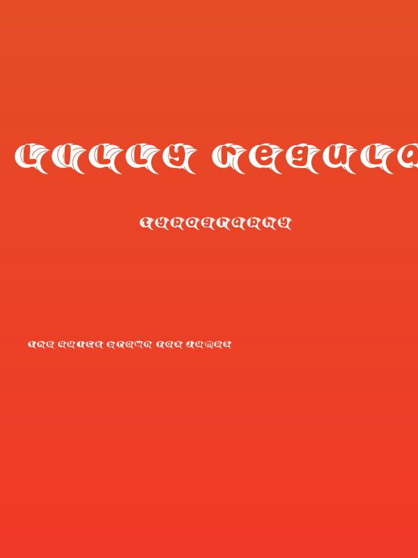 Lilly Regular Poster