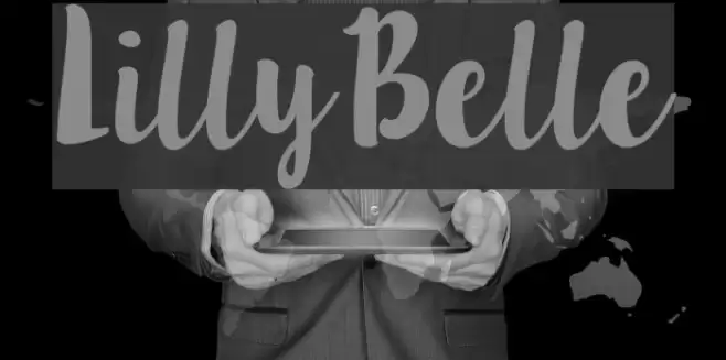LillyBelle Font examples