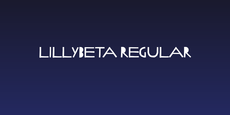 LillyBeta Regular Social Header