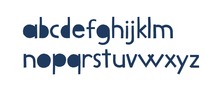 LillyBeta Regular Lowercase