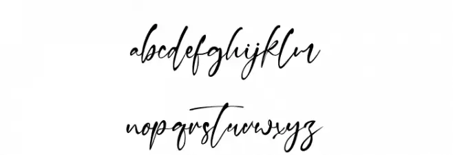 LillyElise Fonte MINÚSCULAS