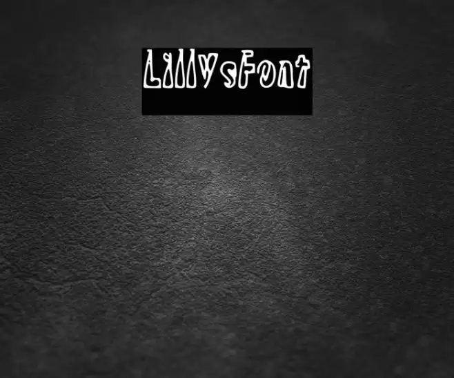 Lilly_sFont Font examples
