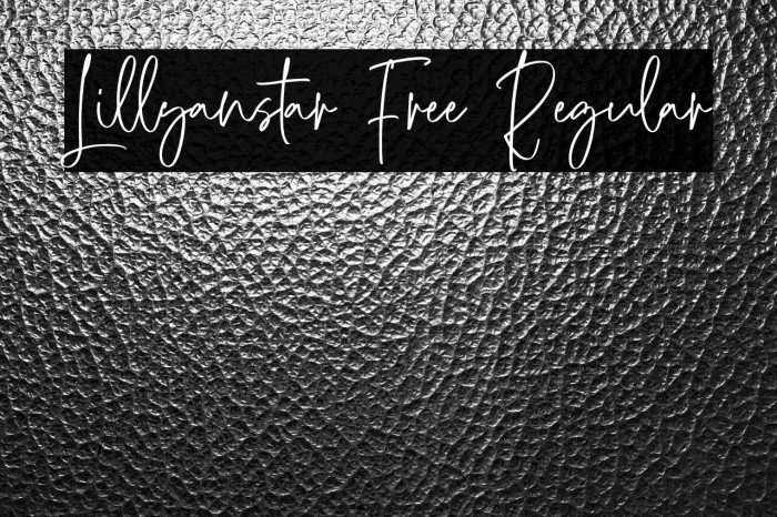 Lillyanstar Free Regular Example 2