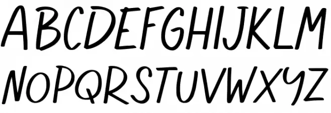 Lillybonie Fonte MAIÚSCULAS