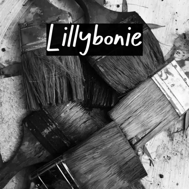 Lillybonie フォント examples