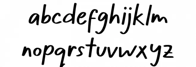 Lillybonie Fonte MINÚSCULAS