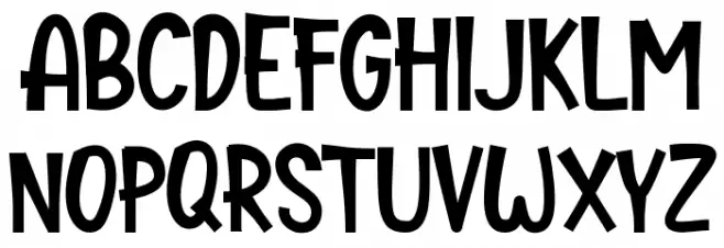 Lilmarie 字体 大写