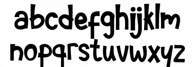 Lilmarie 字体 小写