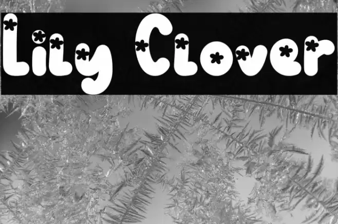 Lily Clover Caratteri examples