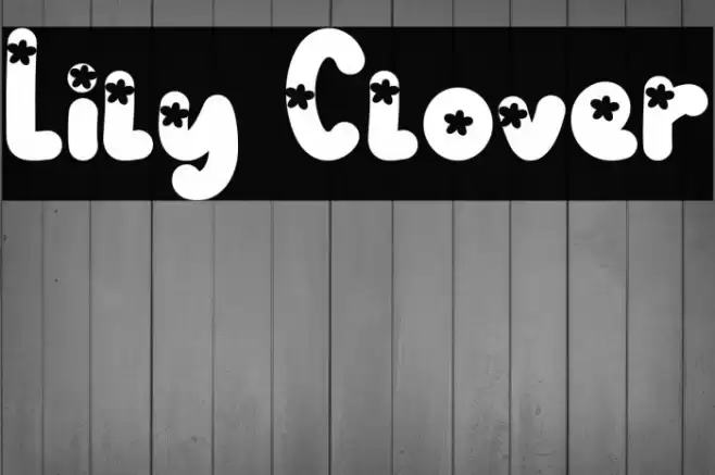 Lily Clover Caratteri examples
